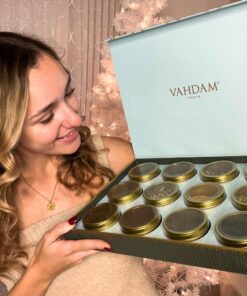 Alternative view of VAHDAM, New Year Tea Gifts 2024 - Assorted 12 Loose Leaf Teas | Premium Tea Gift Set - Gluten Free, 100% Natural Ingredients | Gifts For Women & Men BLOOM (12 Tin Caddy)
