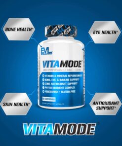 EVL Advanced Daily Multivitamin for Men - Men's Multivitamin with Essential Minerals Phytonutrient Complex and VitaMode Active Mens Vitamins for Energy with Lycopene for Muscle Bone and Immune Support 60 Serving 18 61Cbotrht7L