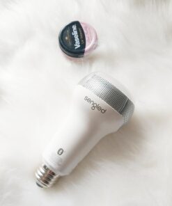 Sengled Solo JBL Speaker Light Bulb Dual Channel Dimmable LED Light App Controlled 45W Equivalent E26 Smart Timing Music Bulb, Compatible with Alexa via Bluetooth Connection Jbl & Soft White (2700k) 33 61CcYFdIcDL