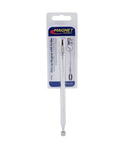 Master Magnetics 07565 Magnetic Pick-Up Tool, Telescoping, Retrieving Magnet with Scribe, 25" Length, 3 lb Hold 10 61CchKsxIiL