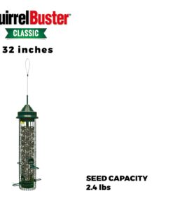 Alternative view of Squirrel Buster Classic Squirrel-proof Bird Feeder w/4 Feeding Ports, 2.4-pound Seed Capacity