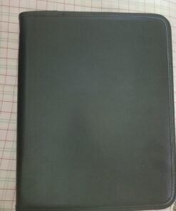 Samsill Professional Resume Padfolio with Secure Zippered Closure, 10.5 x 13 inches, Sleeve for 10.1 inch Tablet, 8.5 x 11 Notepad, Black Full Size 67 61CiliS1oNL