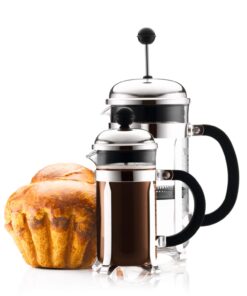 Alternative view of Bodum Chambord French Press Coffee and Tea Maker, 12 Ounce, Chrome Glass Carafe Coffee Maker