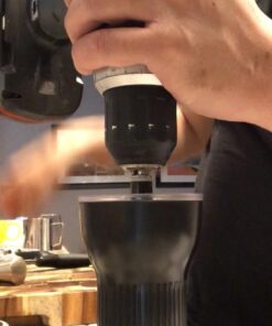 KONA Manual Coffee Grinder, Conical Burr Mill with Adjustable Setting, Best Ceramic Burr Coffee Grinder for Aeropress, Drip Coffee, Espresso, French Press, Turkish Brew 37 61CkWZT6UL