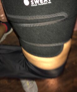 Sports Research Sweet Sweat Thigh Trimmers for Men & Women Increases Sweat & Activity to the Thighs during Exercise Large Pink 31 61Cl1 xLgFL 2