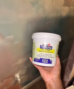 Zinsser 69384 SureGrip 122 Heavy Duty Wallcovering Adhesive, Quart 34 61ClFeyWC1L