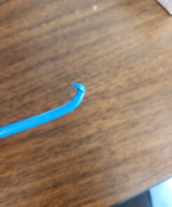 OrthoKey Retainer & Aligner Removal Tool - Dental-Grade Orthodontic Supplies for Invisible Braces, Cleaning & Travel - Bracket & Denture Remover (2-Pack) Blue Blue 2-Pack 33 61CoELxzafL