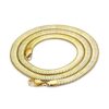 Cy trendy Mega Jewelery 14K Gold Plated Herringbone Chain Necklace 11mm 24 inch Bracelet 11mm24inches 7 61Cptc2g8nL