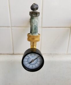 Rain Bird P2A Water Pressure Test Gauge, 3/4" Female Hose Thread, 0-200 psi 28 61CuUOw7HnL