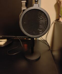 MAONO USB/XLR Podcast Dynamic Microphone, Studio Mic Kit with Volume Control, Shock Mount, Pop Filter, Ideal for Vocal, Instruments Recording, Voice Over, Live Streaming (HD300T) Black 43 61CwMog75TL