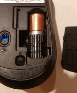 Microsoft Wireless Mobile Mouse 3500 - Black. Comfortable design, Right/Left Hand Use, Wireless, USB 2.0 with Nano transceiver for PC/Laptop/Desktop, works with for Mac/Windows Computers 16 61CxgX wP8L