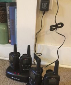 Midland - LXT500VP3, 22 Channel FRS Walkie Talkies with Channel Scan - Extended Range Two Way Radios, Silent Operation, Batteries Included (Pair Pack) (Black) Pair Pack - Black 30 61D02fWQhtL