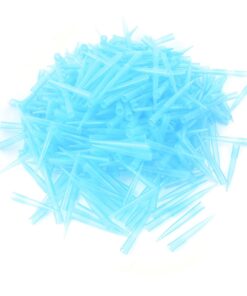 uxcell Laboratory Clear Blue Plastic Fine Tip Pipette Tips 1000ul 1ml 500 Pcs