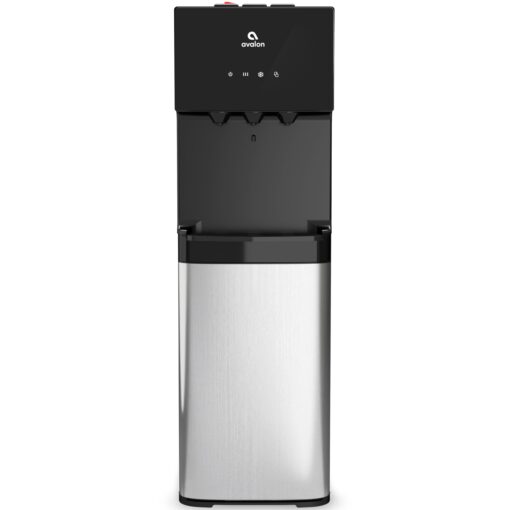 Avalon Bottom Loading Water Cooler Water Dispenser with BioGuard- 3 Temperature Settings - Hot, Cold & Room Water, Durable Stainless Steel Construction, Anti-Microbial Coating- UL Listed Bottled