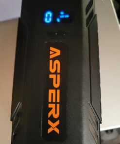 ASPERX Jump Starter, 1500A Peak Battery Jump Starter for Up to 7.0L Gas or 5.5L Diesel Engine, 12V Portable Battery Starter with 1.4 INCH LCD Display Black-C 64 61D2Dbm1yFL