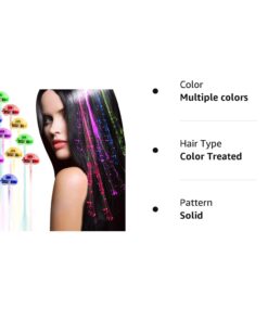 Acooe 10 Pack flashing led light up toys Optics led hair lights, flashing led Light Up Toys, Barrettes for Party, Bar Dancing Hairpin, light up hair accessories 20 61D2mb0fvoL