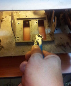 CHANNELLOCK 424 Straight Jaw Tongue & Groove Pliers, 4.5-inch | 1/2-inch Jaw Capacity | 3 Adjustments | Forged High-Carbon U.S. Steel | 90° Teeth Grip in Both Directions | Made in USA, Polished Steel 30 61D4f0wDXGL