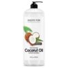 Majestic Pure Fractionated Coconut Oil - Relaxing Massage Oil, Liquid Carrier Oil for Diluting Essential Oils - Skin, Lip, Body & Hair Oil Moisturizer & Softener - 16 fl oz 4 61D5n7Lb3PL 2