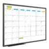 JILoffice Dry Erase Calendar Whiteboard - Magnetic White Board Calendar Monthly 36 X 24 Inch, Black Aluminum Frame Wall Mounted Board for Office Home and School Calendar 36 x 24 Inch 13 61D6Wyz5j7L