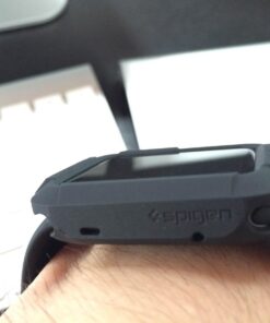 Spigen Rugged Armor Designed for Apple Watch Case for 42mm Series 3/Series 2/1/Original (2015) - Black 53 61D7RNa1PL