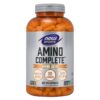 NOW Sports Nutrition, Amino Complete™, Protein Blend With 21 Aminos and B-6, 360 Veg Capsules 360 Count (Pack of 1) 32 61D8Yi3OToL