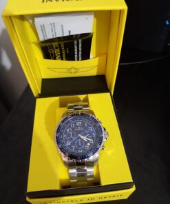 Invicta Men's Specialty Quartz Watch with Stainless Steel Band 45mm Blue 33 61DA2HOBM9L