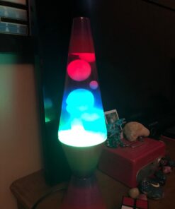 Lava the Original Colormax Lamp with Rainbow Decal Base, 14.5" 29 61DDvPOVFML