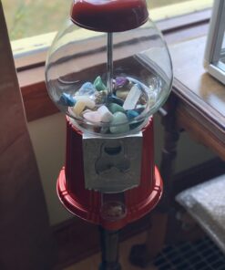 6260 Great Northern 15" Vintage Candy Gumball Machine & Bank with Stand - Everyone Loves Gumballs! Red 45 61DEuV0ZLAL