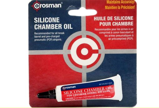 Crosman RMCOIL Silicone Chamber Oil (.25-Ounce) Original Version