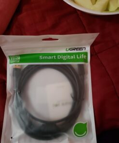 UGREEN USB Printer Cable - USB A to B Cable, 2.0 USB B Cable High-Speed Printer Cord Compatible with Hp, Canon, Brother, Samsung, Dell, Epson, Lexmark, Xerox, Piano, Dac, and More 10 FT 10FT 26 61DHFJcCa6L