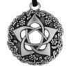 Pentacle of the Goddess Wiccan Jewelry Pagan Pentagram Necklace by Pepi