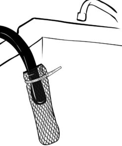 SUNHE 40 Pieces Lint Traps For Washing Machine, Snare Laundry Mesh Washer Hose Filter with 40 Pieces Cable Ties (40) 24 61DIUIgbZkL