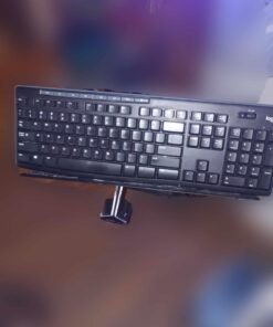 WALI TV Wall Mount Articulating LCD Monitor Full Motion 15 inch Extension Arm Tilt Swivel for Most 13 to 32 inch LED TV Flat Panel Screen with Mounting Holes up to 100x100mm (1330LM), Black 48 61DNwLbL1kL