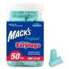 Mack's Original Soft Foam Earplugs, 50 Pair - 33dB Highest NRR, Comfortable Ear Plugs for Sleeping, Snoring, Work, Travel & Loud Events | Made in USA 20 61DPLp4MTHL