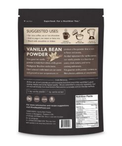 Kiva Premium Vanilla Bean Powder, Gourmet Madagascar Bourbon | RAW, Vegan, All Natural | 3 oz. 16 61DQvFijcL
