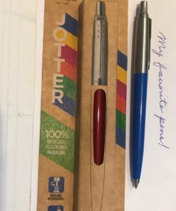 Parker Jotter 3 Colours - 1 Black + 1 Blue + 1 Red Ballpoint Pen 25 61DSYHb183L