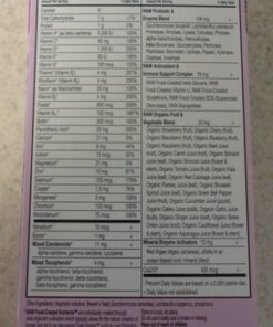 Garden of Life Multivitamin for Women, Vitamin Code Women's Multi, Whole Food Womens Multi, Vitamins, Iron, Folate not Folic Acid & Probiotics for Womens Energy, Vegetarian Supplements, 120 Capsules 120 Count (Pack of 1) 40 61DTGQsrUwL