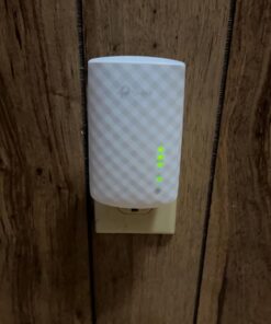 TP-Link WiFi Extender with Ethernet Port, Dual Band 5GHz/2.4GHz , Up to 44% more bandwidth than single band, Covers Up to 1200 Sq.ft and 30 Devices, signal booster amplifier supports OneMesh(RE220) 38 61DU922pimL