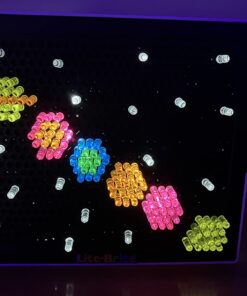 Lite-Brite Classic, Favorite Retro Toy - Create Art with Light, STEM, Educational Learning, Holiday, Birthday, Gift, Boys, Kid, Toddler, Girls Age 4+ Lite Brite Classic 28 61DUUGoR3fL