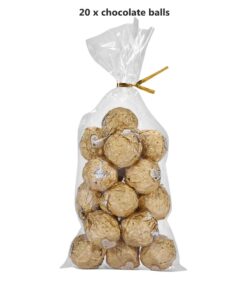 200 Clear Treat Bags 5x11 with Twist Ties 6 Mix Colors - 1.4mils Thickness OPP Plastic Poly Gift Bags (5'' x 11'') 5'' x 11'' 10 61DVAQAC56L