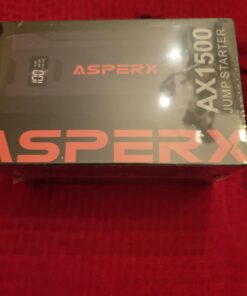 ASPERX Jump Starter, 1500A Peak Battery Jump Starter for Up to 7.0L Gas or 5.5L Diesel Engine, 12V Portable Battery Starter with 1.4 INCH LCD Display Black-C 65 61DYsrkpNeL