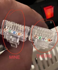 Klein Tools VDV226-110 Ratcheting Modular Data Cable Crimper / Wire Stripper / Wire Cutter for RJ11/RJ12 Standard, RJ45 Pass-Thru Connectors 63 61DZvy7FMfL