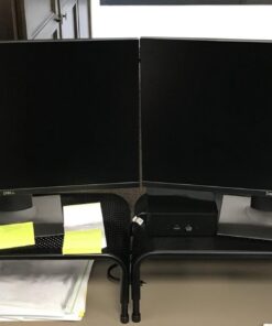 Dell P2419H 24 Inch LED-Backlit, Anti-Glare, 3H Hard Coating IPS Monitor - (8 ms Response, FHD 1920 x 1080 at 60Hz, 1000:1 Contrast, with ComfortView DisplayPort, VGA, HDMI and USB), Black Single 48 61DanGb0QxL