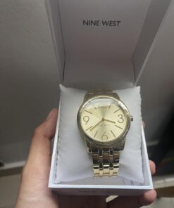 Nine West Women's Bracelet Watch Gold 30 61Db5DfsBrL