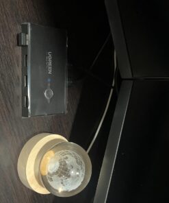 UGREEN USB Switch Selector 2 Computers Sharing 4 USB Devices USB 2.0 Peripheral Switcher Box Hub for Mouse Keyboard Scanner Printer PCs with One-Button Swapping and 2 Pack USB A to A Cable 48 61DcRRlBTL