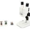 Celestron – Celestron Labs – Binocular Stereo Microscope – 20x Magnification – Upper LED Illumination – Includes 2 Specimens S20 - Stereo Microscope 51 61DeGhOEFOL