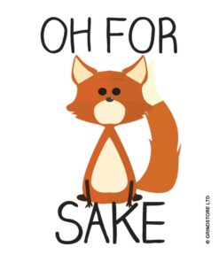 Alternative view of Grindstore Oh For Fox Sake White Mug