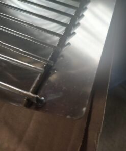 Votenli P0350H (1-Pack) 27 inches Steel Ash Pan with Wire Grate for Chargriller Charcoal Grill 1224, 1324, 2121, 2222, 2727, 2828, 2929, Chargriller 200048,Charbroil 1730205 (27 x 13 1/4) 22 61DiZEVBTFL