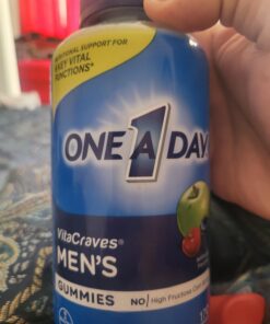 One A Day Men’s Multivitamin Gummies, Multivitamin for Men with Vitamin A, C, D, E, Calcium & More To Support Healthy Muscle Function, Gummies, 170 Count 34 61Dk0EFoJL 1