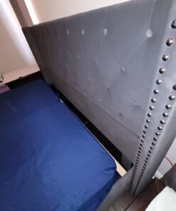 ZINUS 9 Inch Metal Smart Box Spring / Mattress Foundation / Strong Metal Frame / Easy Assembly, Twin Original 53 61Dk7egME0L